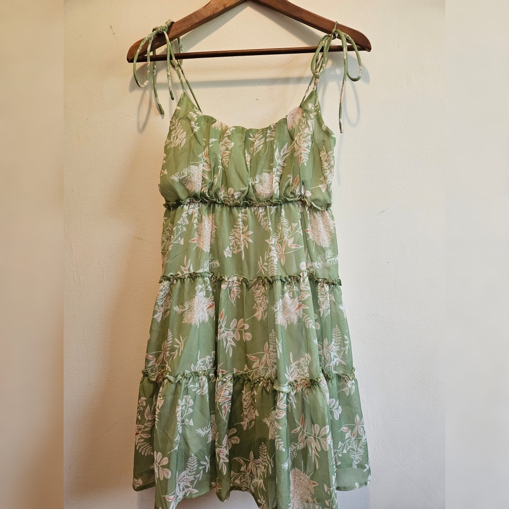 Mini Floral Babydoll Dress 💐